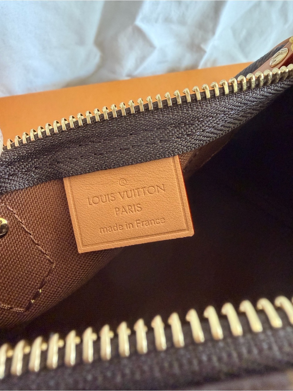 ❌SOLD❌ Louis Vuitton Monogram Nano Speedy Handbag with Vachetta Trim - Picture 11 of 13
